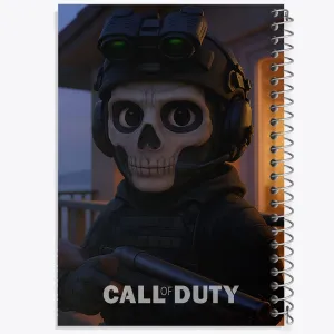 دفتر گوست کال آف دیوتی (call Of Duty)