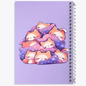 دفتر گربه های خوابالو