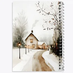 دفتر منظره زمستانه