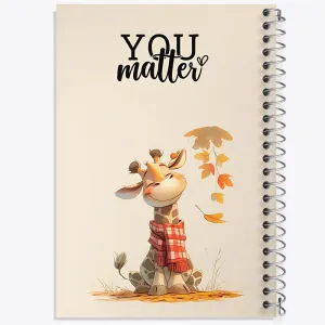 دفتر زرافه بامزه