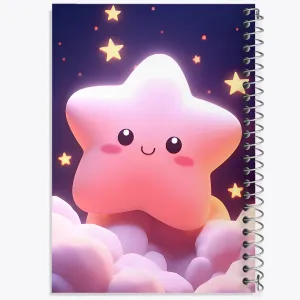 دفتر ستاره صورتی