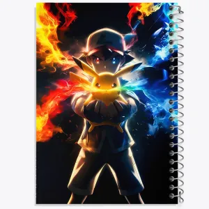 دفتر انیمه پوکمون (pokemon)