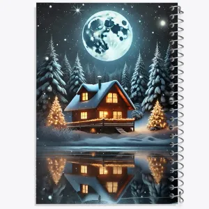 دفتر منظره برفی