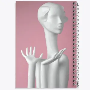 دفتر مجسمه زن