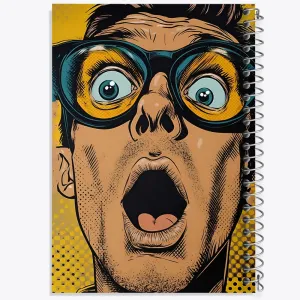 دفتر مرد عینکی