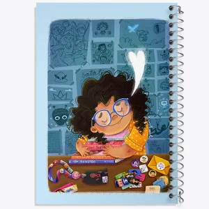 دفتر دختر کتاب خوان