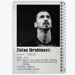 دفتر زلاتان ابراهيموفيتش (Zlatan Ibrahimović)
