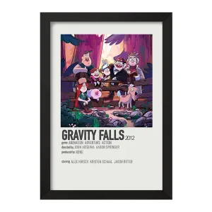 تابلو آبشار جاذبه (Gravity Falls)