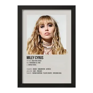 تابلو مایلی رِی سایرس (Miley Cyrus)