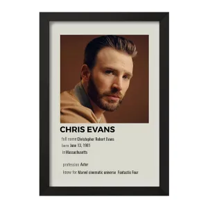 تابلو کریس ایوانز (Chris Evans)