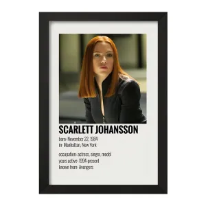 تابلو اسکارلت جوهانسون (Scarlett Johansson)
