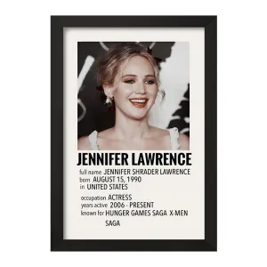 تابلو جنیفر لارنس (Jennifer Lawrence)