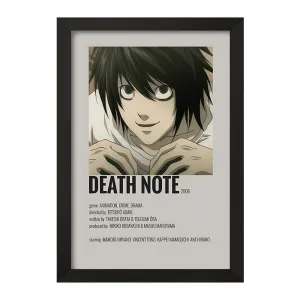 تابلو انیمه دفترچه مرگ (Death Note)