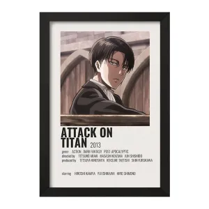 تابلو انیمه اتک آن تایتان (Attack on Titan)