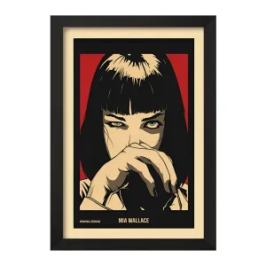 تابلو میا پالپ فیکشن (Pulp Fiction)