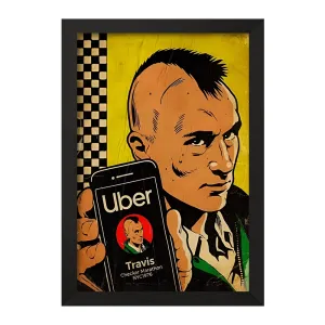 تابلو راننده تاکسی (Uber)