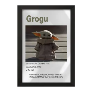 تابلو بیبی یودا (Grogu)