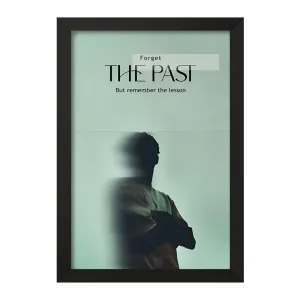تابلو Forget The Past But Remember The Lesson