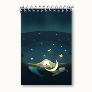 دفتر یادداشت سگ کتابخوان