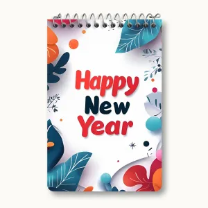 دفتر یادداشت Happy New Year