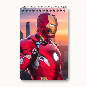 دفتر یادداشت مرد آهنی مارول (Marvel)