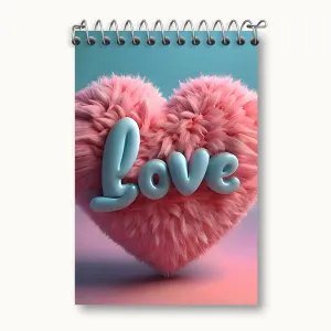 دفتر یادداشت Love