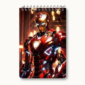 دفتر یادداشت مرد آهنی مارول (Marvel)