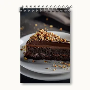 دفتر یادداشت کیک شکلاتی