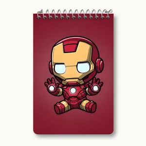 دفتر یادداشت مرد آهنی مارول (Marvel)