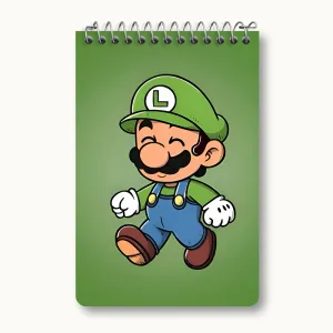دفتر یادداشت لوئیجی سوپر ماریو (Super Mario)