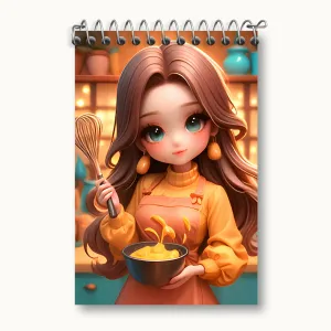 دفتر یادداشت دختر شیرینی پز