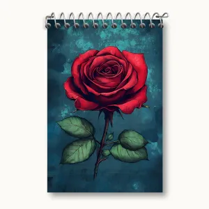 دفتر یادداشت گل رز