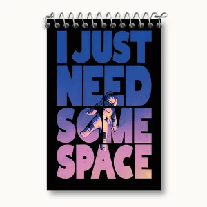 دفتر یادداشت I Just Need Some Space