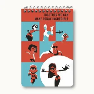 دفتر یادداشت شگفت انگیزان (The Incredibles)
