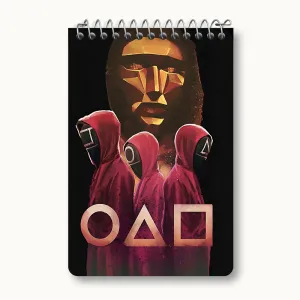 دفتر یادداشت بازی مرکب (Squid Game)