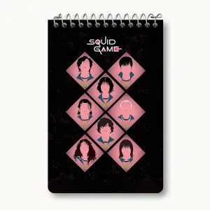 دفتر یادداشت بازی مرکب (Squid Game)