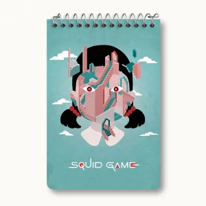 دفتر یادداشت بازی مرکب (Squid Game)