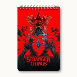 دفتر یادداشت استرنجر تینگز (Stranger Things)