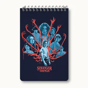 دفتر یادداشت استرنجر تینگز (Stranger Things)