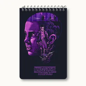 دفتر یادداشت استرنجر تینگز (Stranger Things)