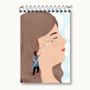دفتر یادداشت مراقبت پوستی
