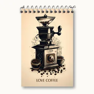 دفتر یادداشت Love Coffee