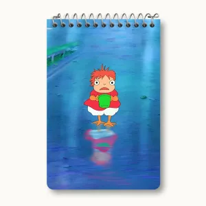 دفتر یادداشت انیمه پونیو (Ponyo)