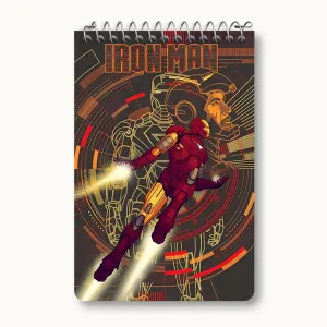 دفتر یادداشت مرد آهنی مارول (Marvel)
