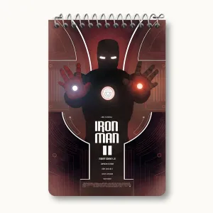 دفتر یادداشت مرد آهنی مارول (Marvel)