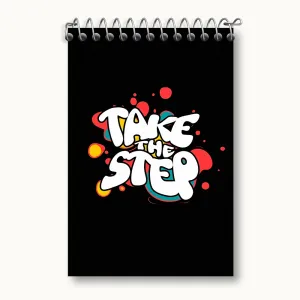 دفتر یادداشت Take The Step