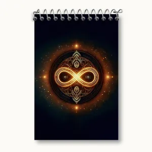 دفتر یادداشت علامت بی نهایت