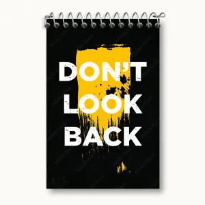 دفتر یادداشت Don't Look Back