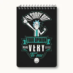 دفتر یادداشت ریک و مورتی (Rick and Morty)