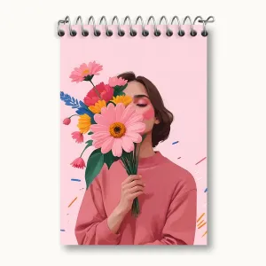 دفتر یادداشت دخترانه فانتزی